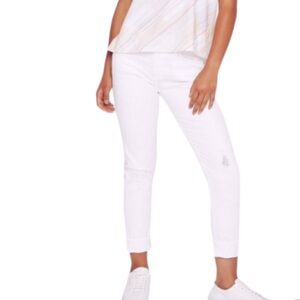 AG Adriano Goldschmied Ex Boyfriend Slouchy Slim Jeans ladies 28 R Bright White